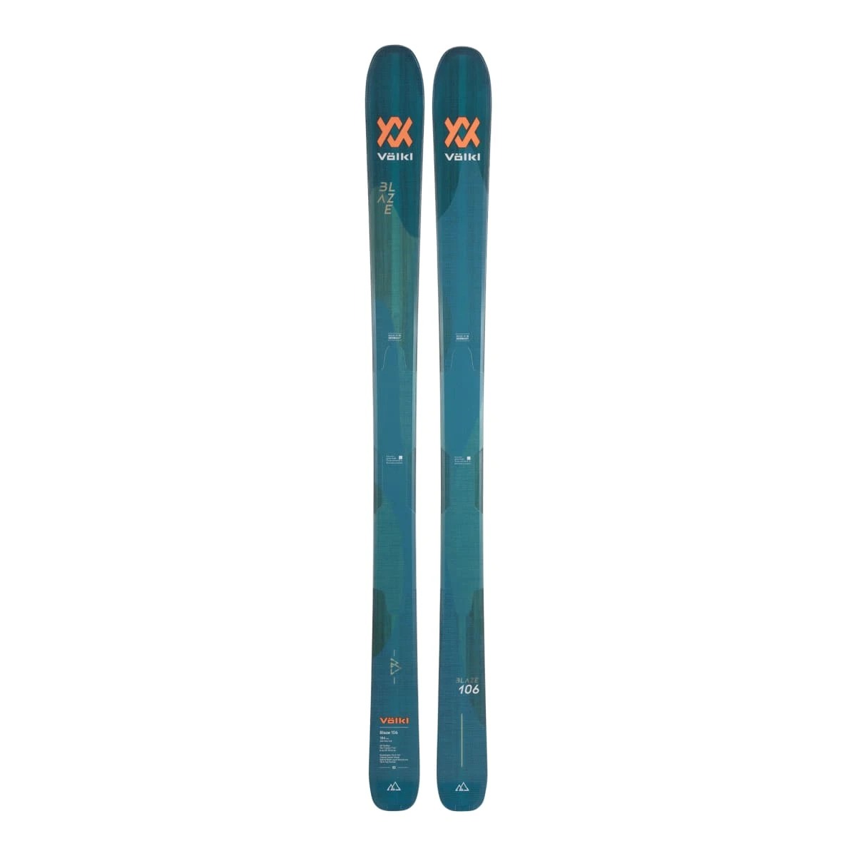 Volkl Blaze 106 Blue 1 Volkl Blaze 106 Blue