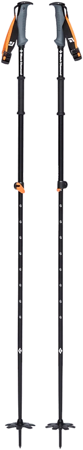 Black Diamond Traverse WR 2 Ski Poles Black
