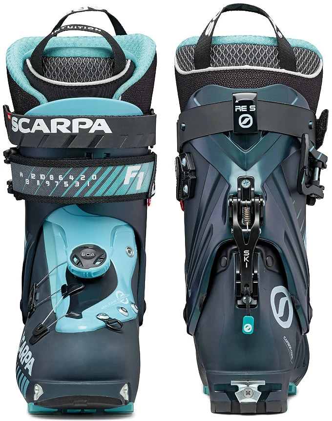 Scarpa Ws F1 Anthracite-Aqua 4 Scarpa Ws F1 Anthracite-Aqua - Bilde 4