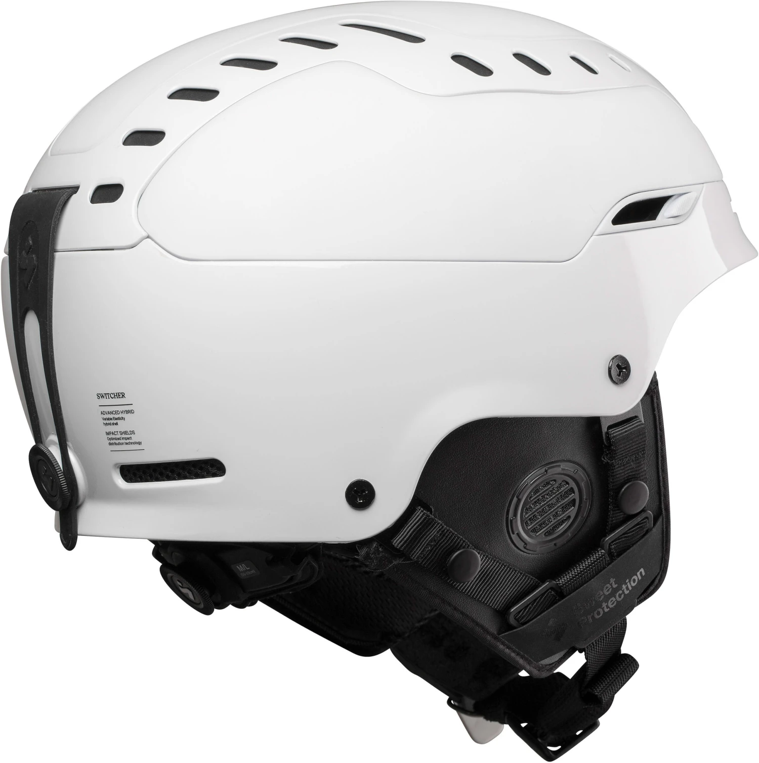 Sweet Protection Switcher MIPS Gloss White 2 Sweet Protection Switcher MIPS Gloss White - Bilde 2