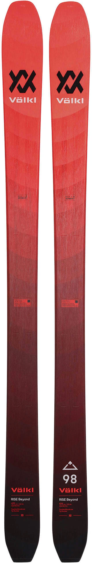 Volkl Rise Beyond 98 Red 1 Volkl Rise Beyond 98 Red