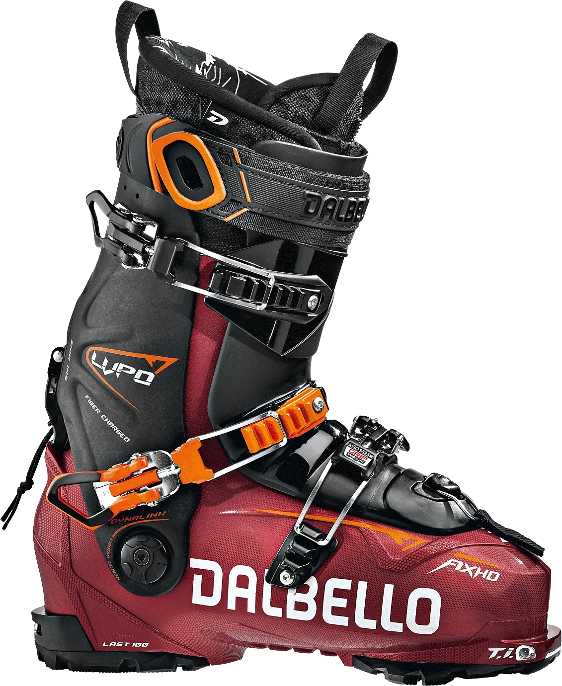 DALBELLO Lupo AX HD Di/metal Red-black 1 DALBELLO Lupo AX HD Di/metal Red-black