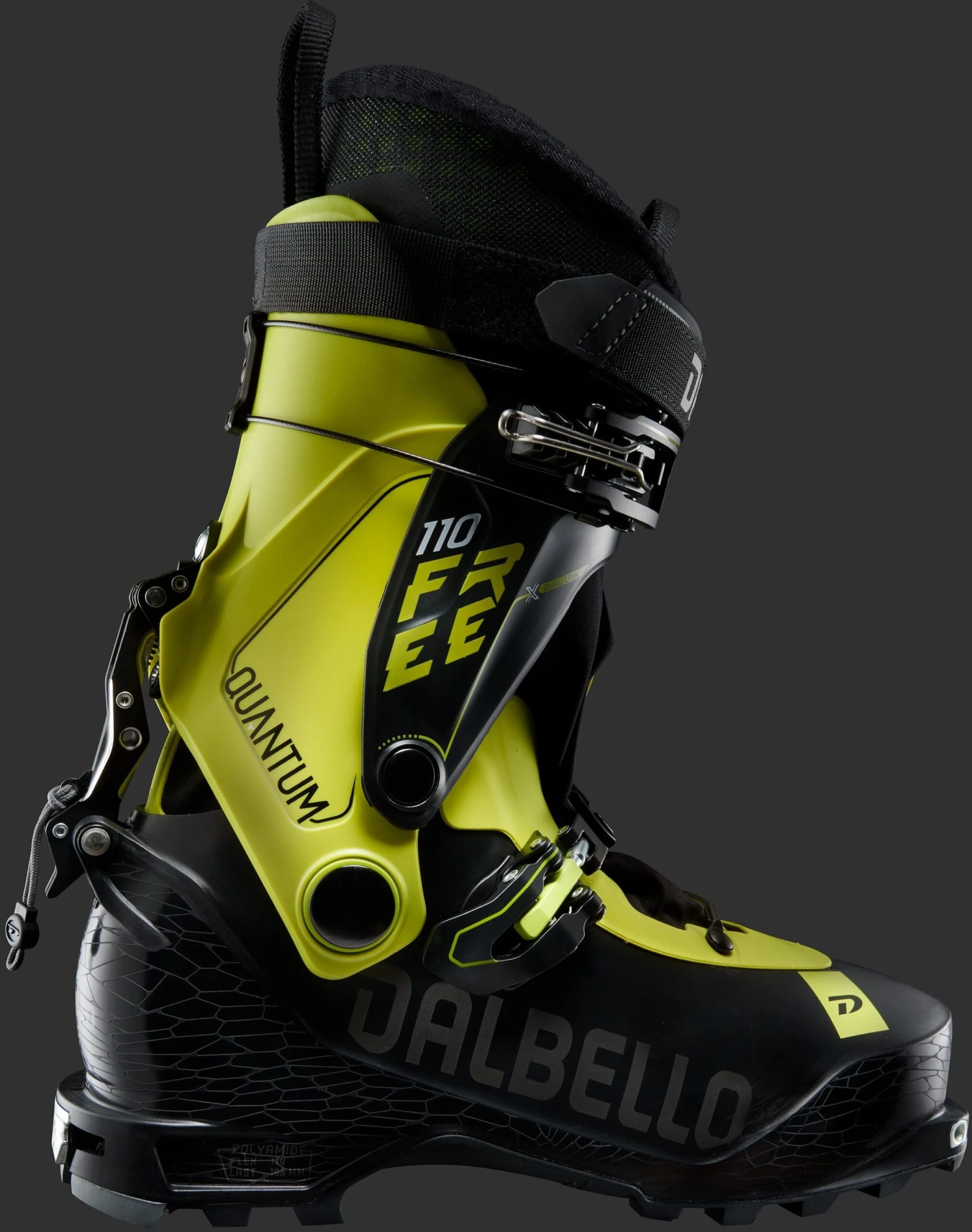 DALBELLO Quantum Free 110 Ms 21/22 Aj/Black-acid Yellow 2 DALBELLO Quantum Free 110 Ms 21/22 Aj/Black-acid Yellow - Bilde 2