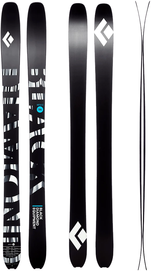 Black Diamond Impulse 104 Skis 0000/No Color 3 Black Diamond Impulse 104 Skis 0000/No Color - Bilde 3