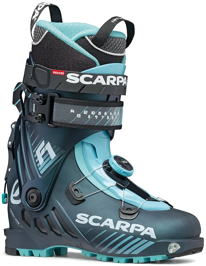 Scarpa Ws F1 Anthracite-Aqua 1 Scarpa Ws F1 Anthracite-Aqua